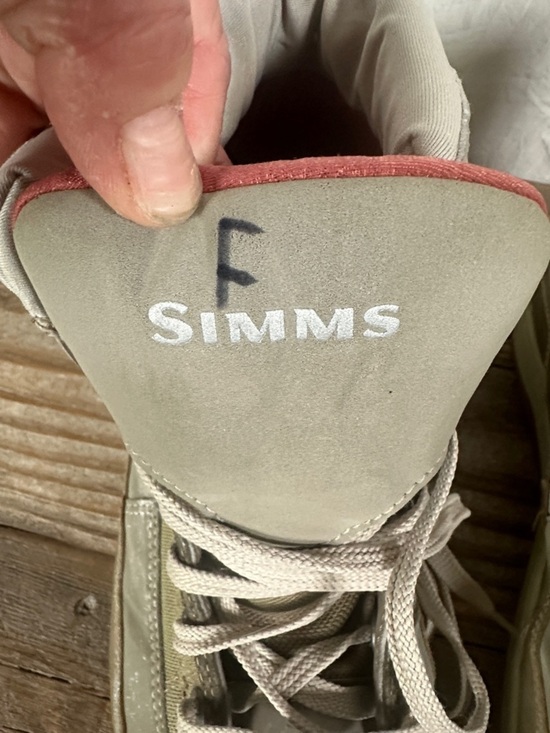 Simms Men\'s Chukka Boots in Taupe and Olive main image 7